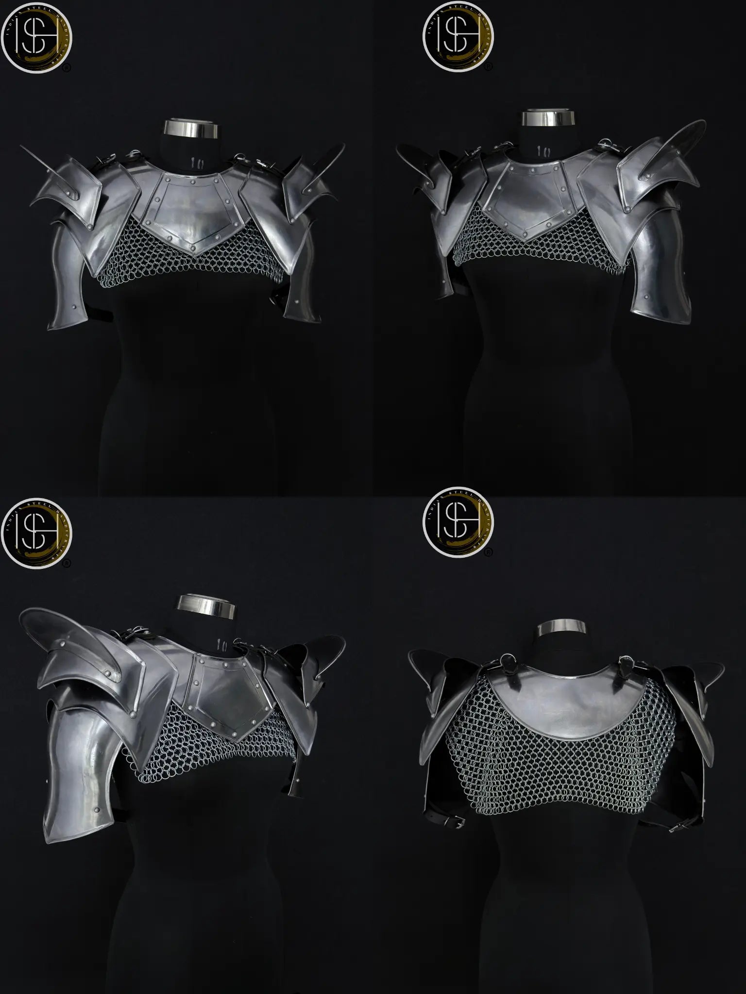 👸 Brave Lady Knight Armor 🛡️ Unleash Your Inner Warrior! Beautiful Breast Armor for Epic Medieval Fantasy Cosplay & LARP Events! ✨⚔️ ISH Collection