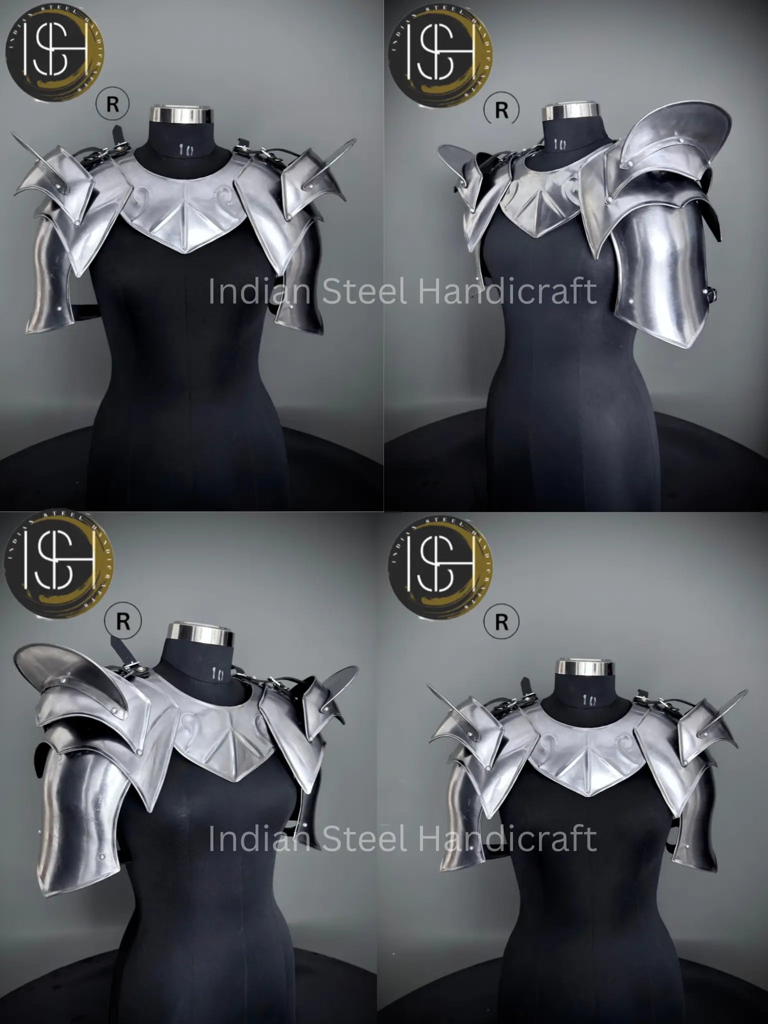 Steel Battlemistress Armor | Fantasy-Era Protective Gear for LARPing, SCA Combat & Immersive Cosplay Adventures ✨ ISH Collection