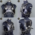 Handmade Black Steel Knight Armor Set with Chainmail – Medieval Battle Armor, Full Suit Armor Costume, Gothic Armor for LARP, Reenactment & Cosplay