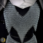 Handcrafted Medieval Steel Chainmail Armor Set – Includes Gorget, Pauldrons, Arm Guards & Leg Protection for Warrior Costumes