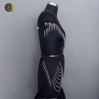 Handcrafted Steel Women’s Knight Armor Set – Medieval Chainmail Costume, Female Warrior LARP Outfit, Fantasy Armor Cosplay Suit, Renaissance Faire Combat Gear, Viking Battle Attire