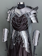 ⚔️ Medieval Steel Armor Set | Cosplay Armor Costume | LARP Gear | Renaissance Fair Outfit | Fantasy Knight Armor 🛡️✨