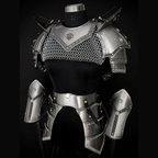 ⚔️ Handcrafted Medieval Steel Armor Set 🛡️ | Full Knight Warrior Costume | Fantasy LARP Armor | Renaissance Fair Cosplay | Viking Crusader Battle Suit | Halloween Costume | Handmade Metal Armor Gift