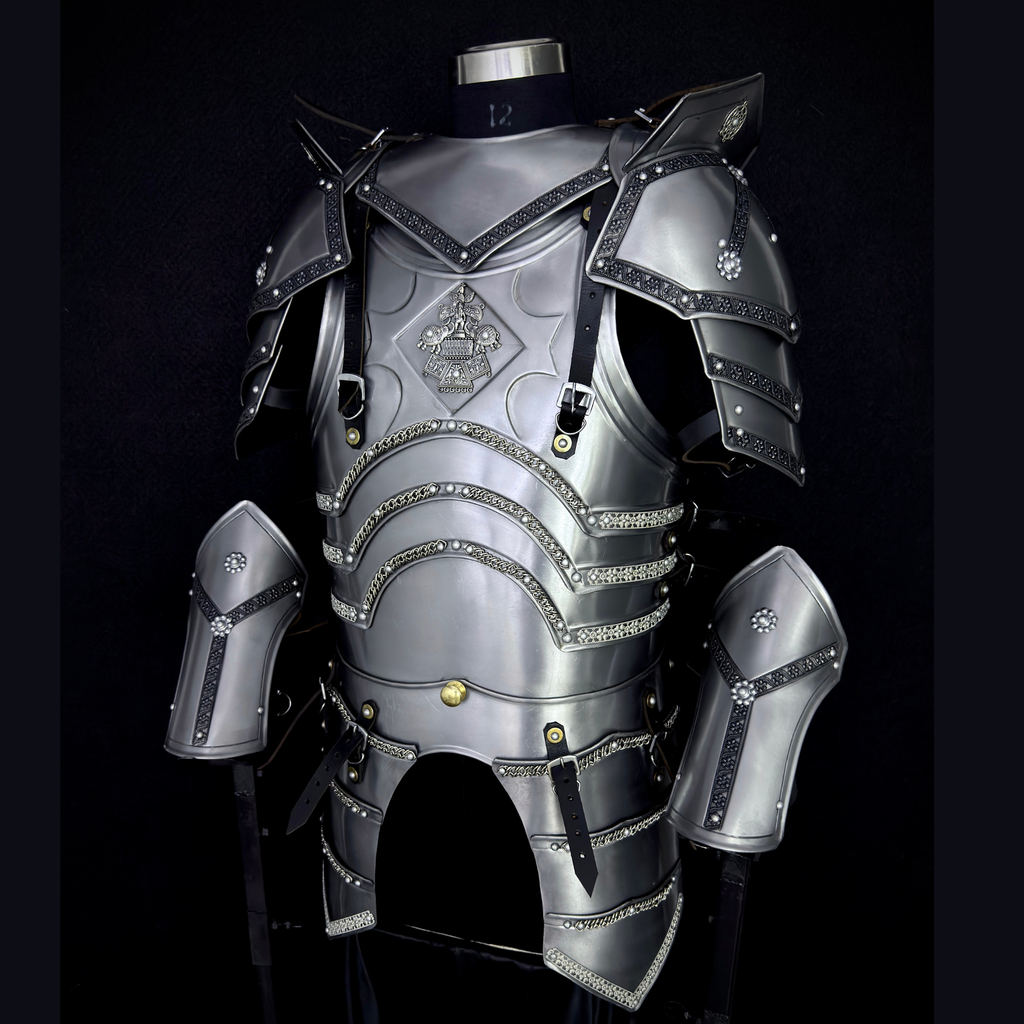 Handcrafted Medieval Gothic Knight Armor Set – Full Body Steel Battle Suit for Cosplay, LARP & Renaissance Festivals