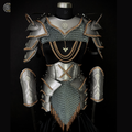 ⚔️ Fantasy Female Steel Armor Set 🛡️ | Medieval Lady Knight Costume for LARP, Cosplay & Renaissance Faire