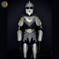 ⚔️ Handmade Steel Knight Armor Set 🛡️ Medieval Full Body Battle Suit with Gold Detailing for Cosplay, LARP & Collectors ✨