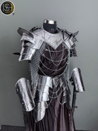 ⚔️ Medieval Steel Armor Set | Cosplay Armor Costume | LARP Gear | Renaissance Fair Outfit | Fantasy Knight Armor 🛡️✨