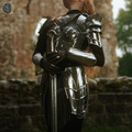 Medieval Women's Breastplate Armor – Handmade Steel Cuirass Costume for Cosplay, LARP & Halloween
