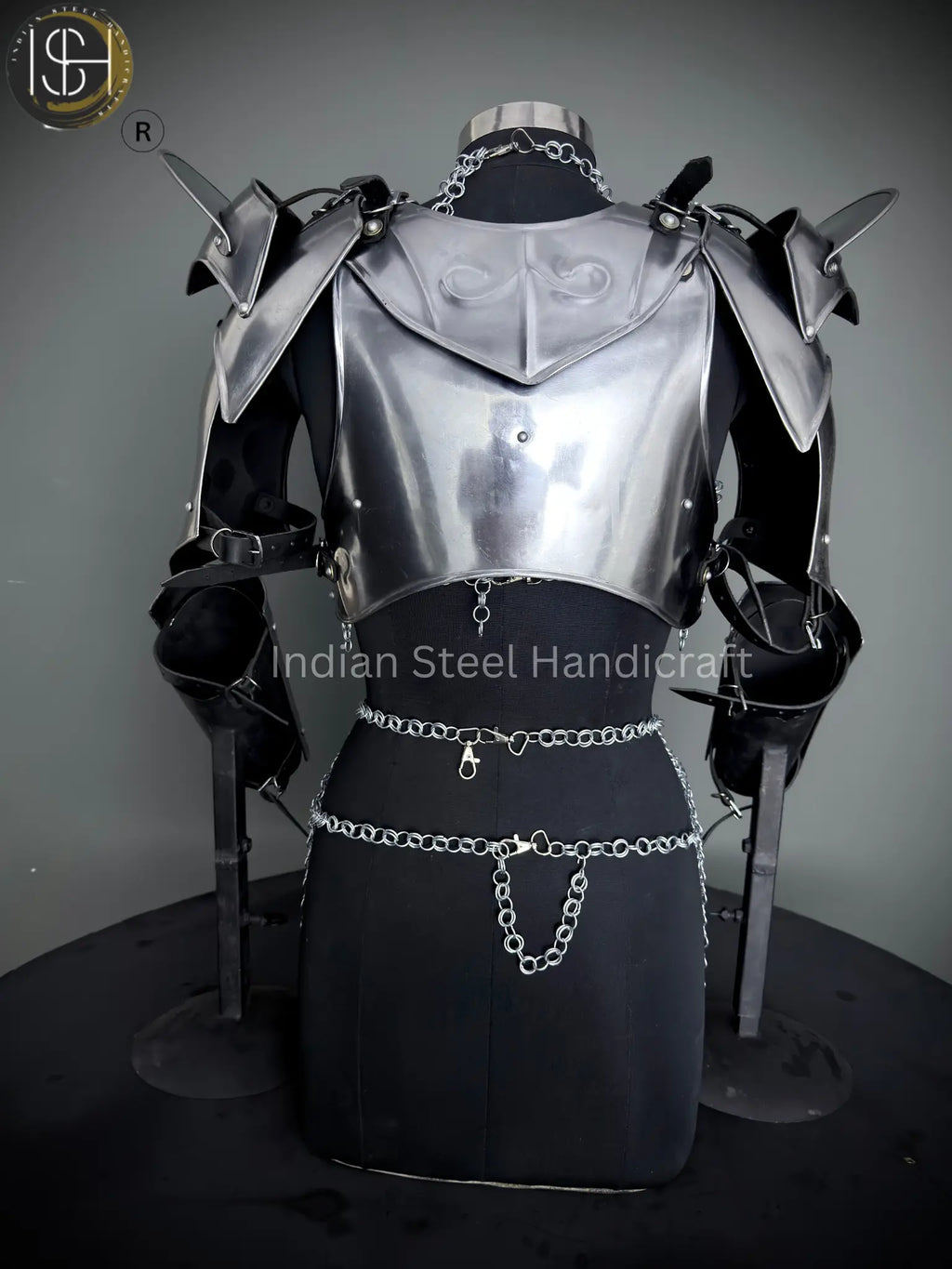 Steel Battlemistress Armor | Fantasy-Era Protective Gear for LARPing, SCA Combat & Immersive Cosplay Adventures ✨ ISH Collection