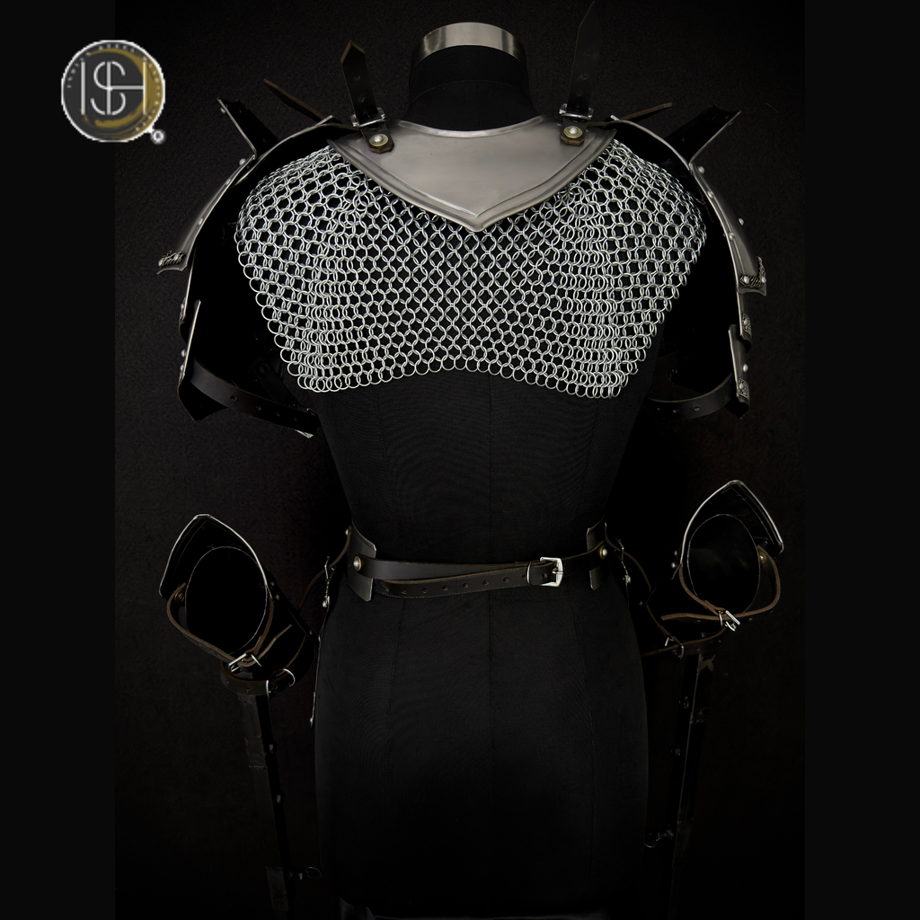 ⚔️ Handcrafted Medieval Steel Armor Set 🛡️ | Full Knight Warrior Costume | Fantasy LARP Armor | Renaissance Fair Cosplay | Viking Crusader Battle Suit | Halloween Costume | Handmade Metal Armor Gift