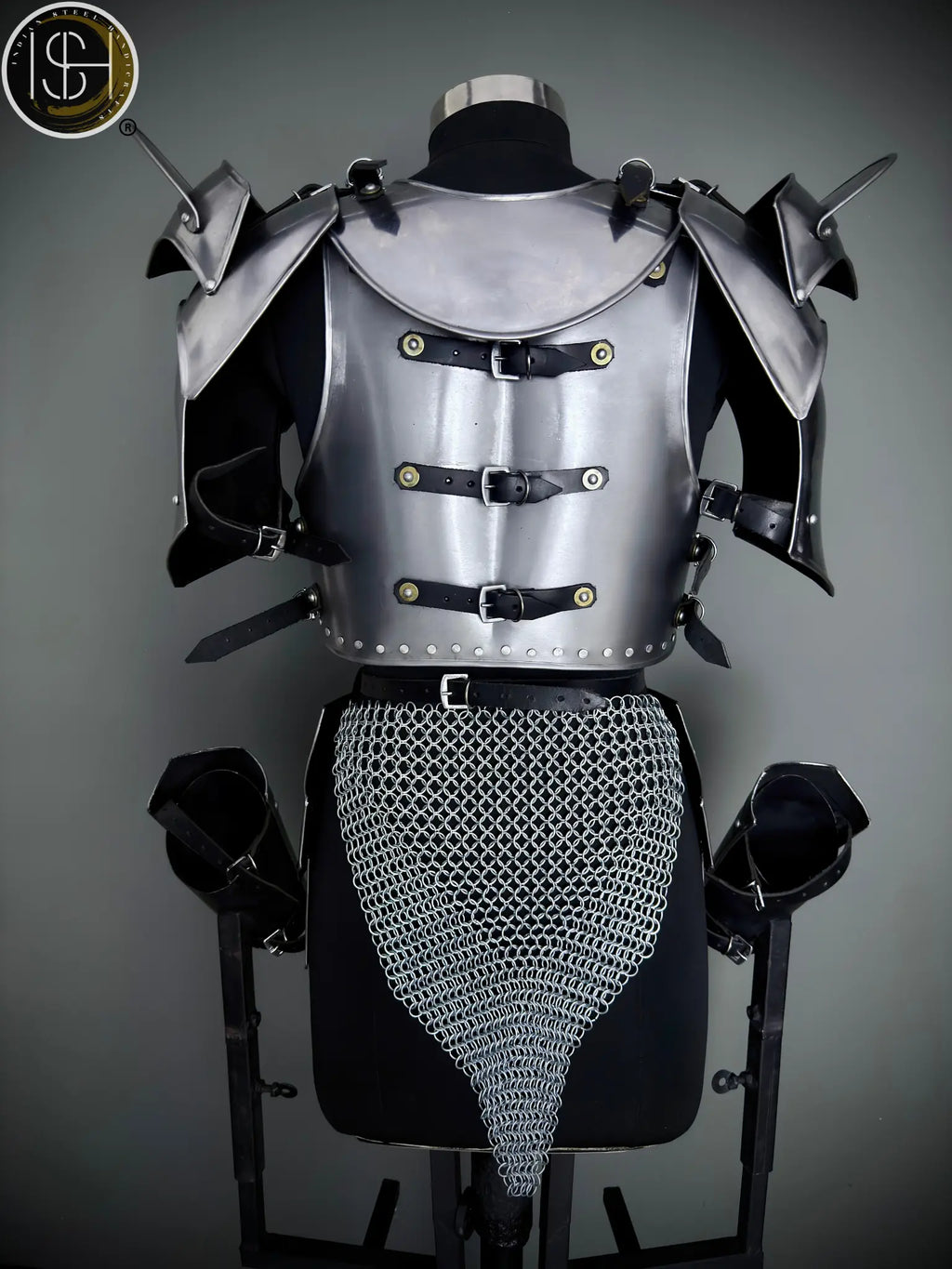 Lady Knight’s Forged Steel Armor | Mythic Medieval Ensemble for LARP Realms, SCA Events & Cosplay Journeys ✨ ISH Collection