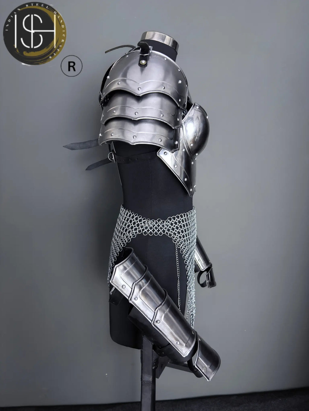 Lady Champion Steel Armor | Fantasy Medieval Costume for LARP, SCA & Cosplay Adventures ✨ ISH Collection
