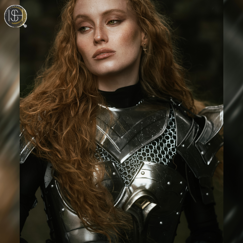 Medieval Women's Breastplate Armor – Handmade Steel Cuirass Costume for Cosplay, LARP & Halloween