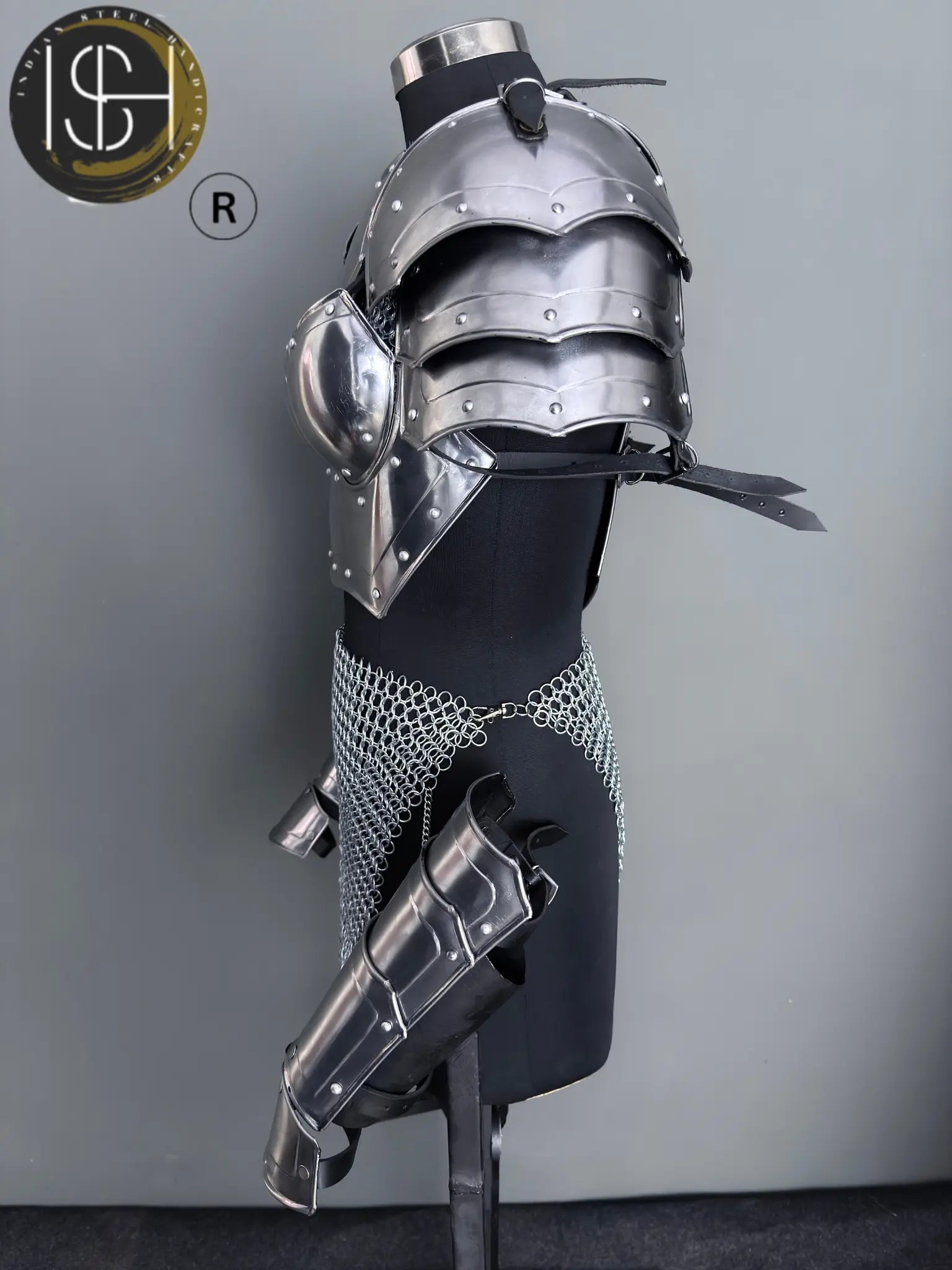 Lady Champion Steel Armor | Fantasy Medieval Costume for LARP, SCA & Cosplay Adventures ✨ ISH Collection