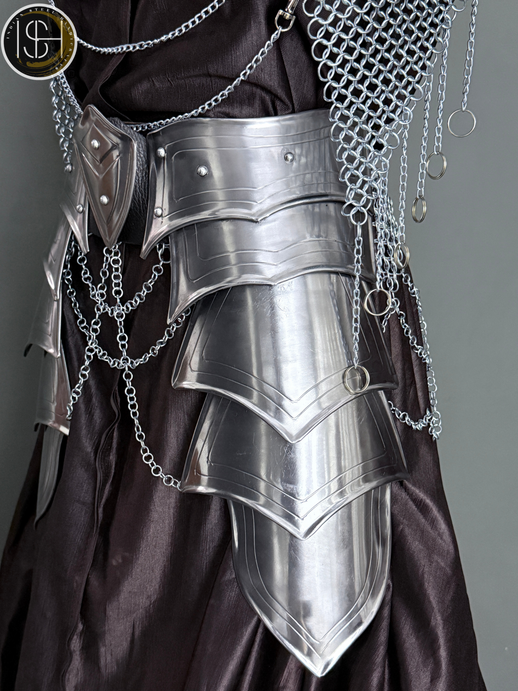 ⚔️ Medieval Steel Armor Set | Cosplay Armor Costume | LARP Gear | Renaissance Fair Outfit | Fantasy Knight Armor 🛡️✨