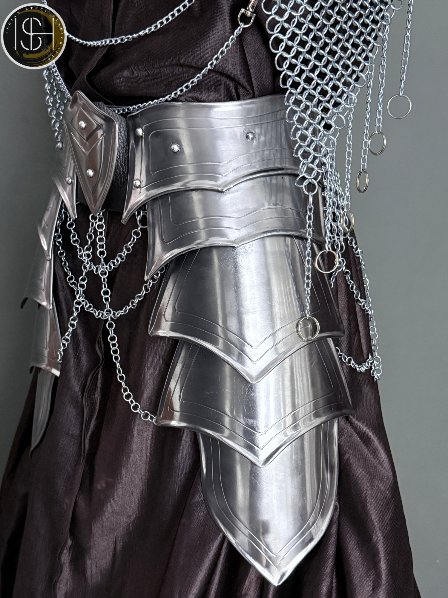⚔️ Medieval Steel Armor Set | Cosplay Armor Costume | LARP Gear | Renaissance Fair Outfit | Fantasy Knight Armor 🛡️✨