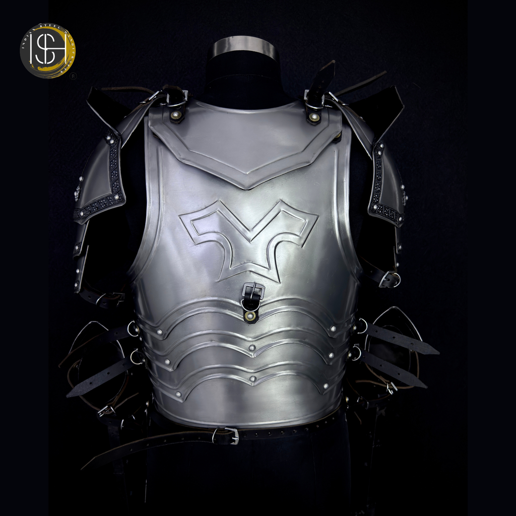 Handcrafted Medieval Gothic Knight Armor Set – Full Body Steel Battle Suit for Cosplay, LARP & Renaissance Festivals