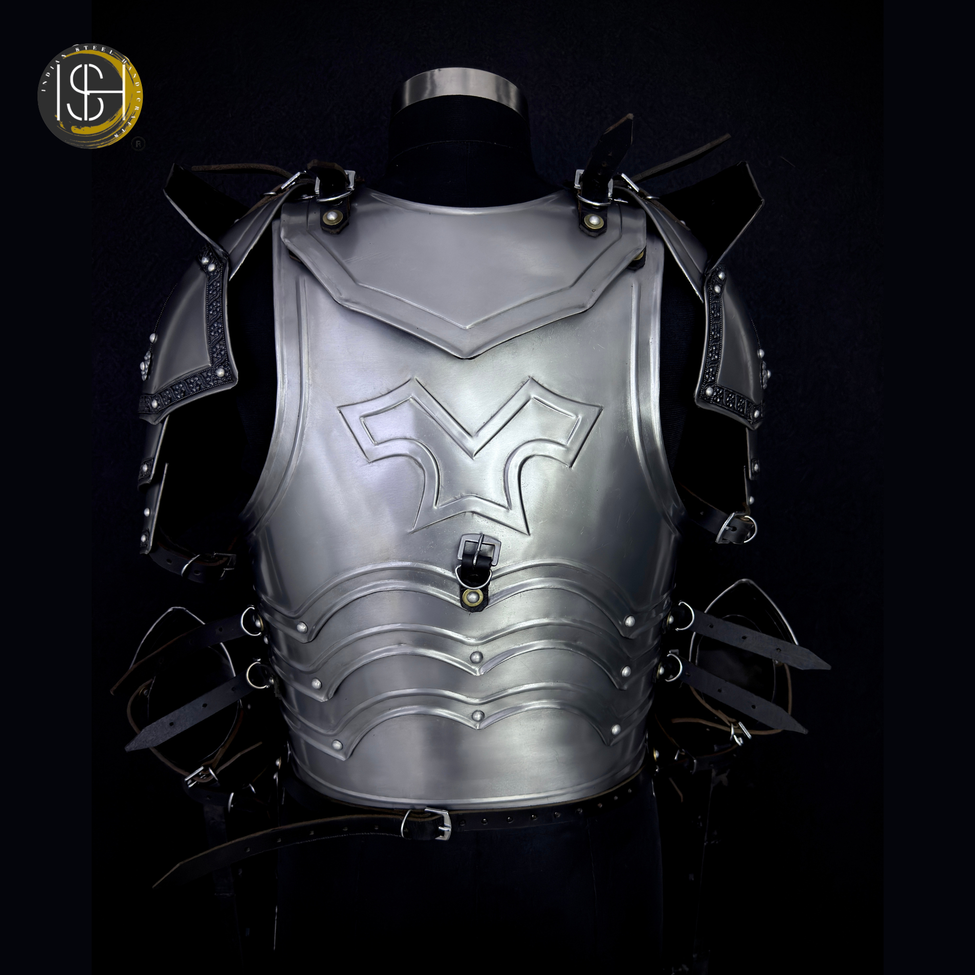Handcrafted Medieval Gothic Knight Armor Set – Full Body Steel Battle Suit for Cosplay, LARP & Renaissance Festivals