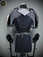 Brave Lady Knight Armor Set: Steel Medieval Cosplay – LARP SCA ⚔️✨ ISH Collection