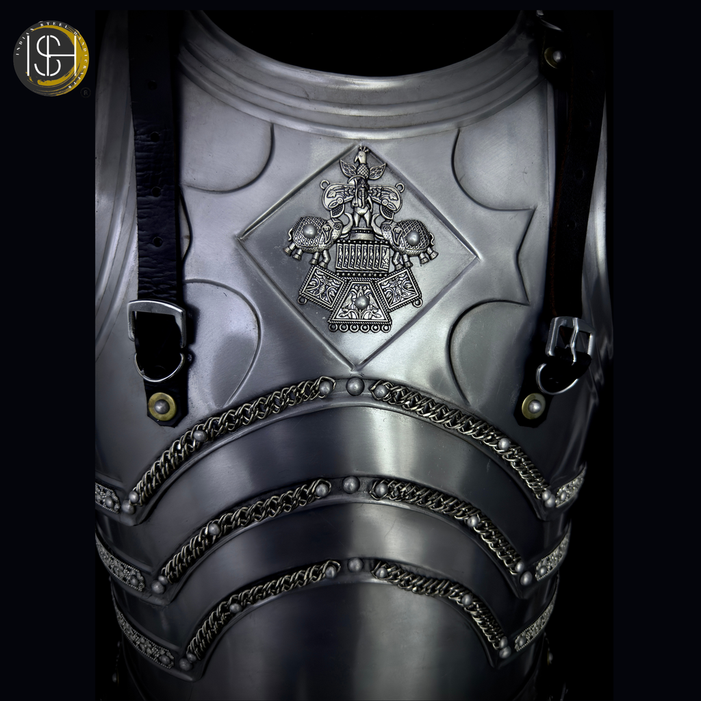 Handcrafted Medieval Gothic Knight Armor Set – Full Body Steel Battle Suit for Cosplay, LARP & Renaissance Festivals