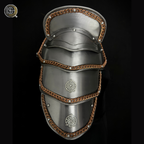 ⚔️ Handmade Medieval Shoulder Armor – Steel Pauldrons with Chainmail | Knight, Viking & Fantasy Cosplay Armor for LARP, Renaissance Fair, SCA & Costume 🛡️