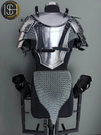 Lady Champion Steel Armor | Fantasy Medieval Costume for LARP, SCA & Cosplay Adventures ✨ ISH Collection