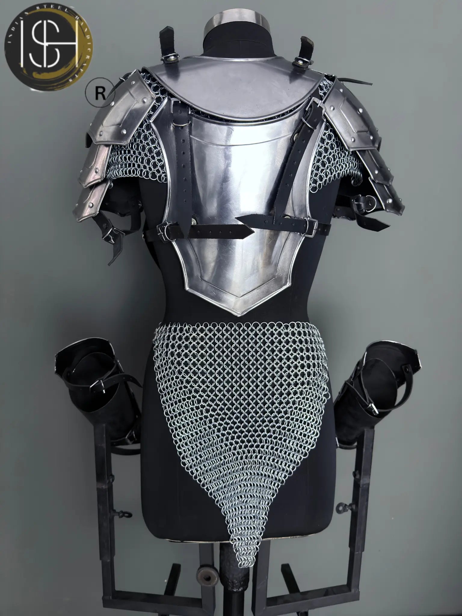 Lady Champion Steel Armor | Fantasy Medieval Costume for LARP, SCA & Cosplay Adventures ✨ ISH Collection