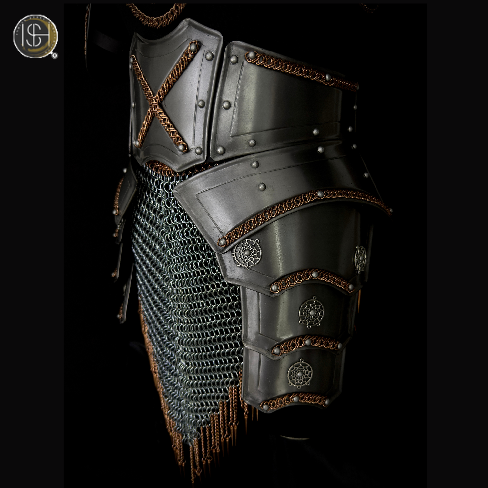 ⚔️ Fantasy Female Steel Armor Set 🛡️ | Medieval Lady Knight Costume for LARP, Cosplay & Renaissance Faire