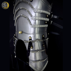 Handcrafted Medieval Gothic Knight Armor Set – Full Body Steel Battle Suit for Cosplay, LARP & Renaissance Festivals