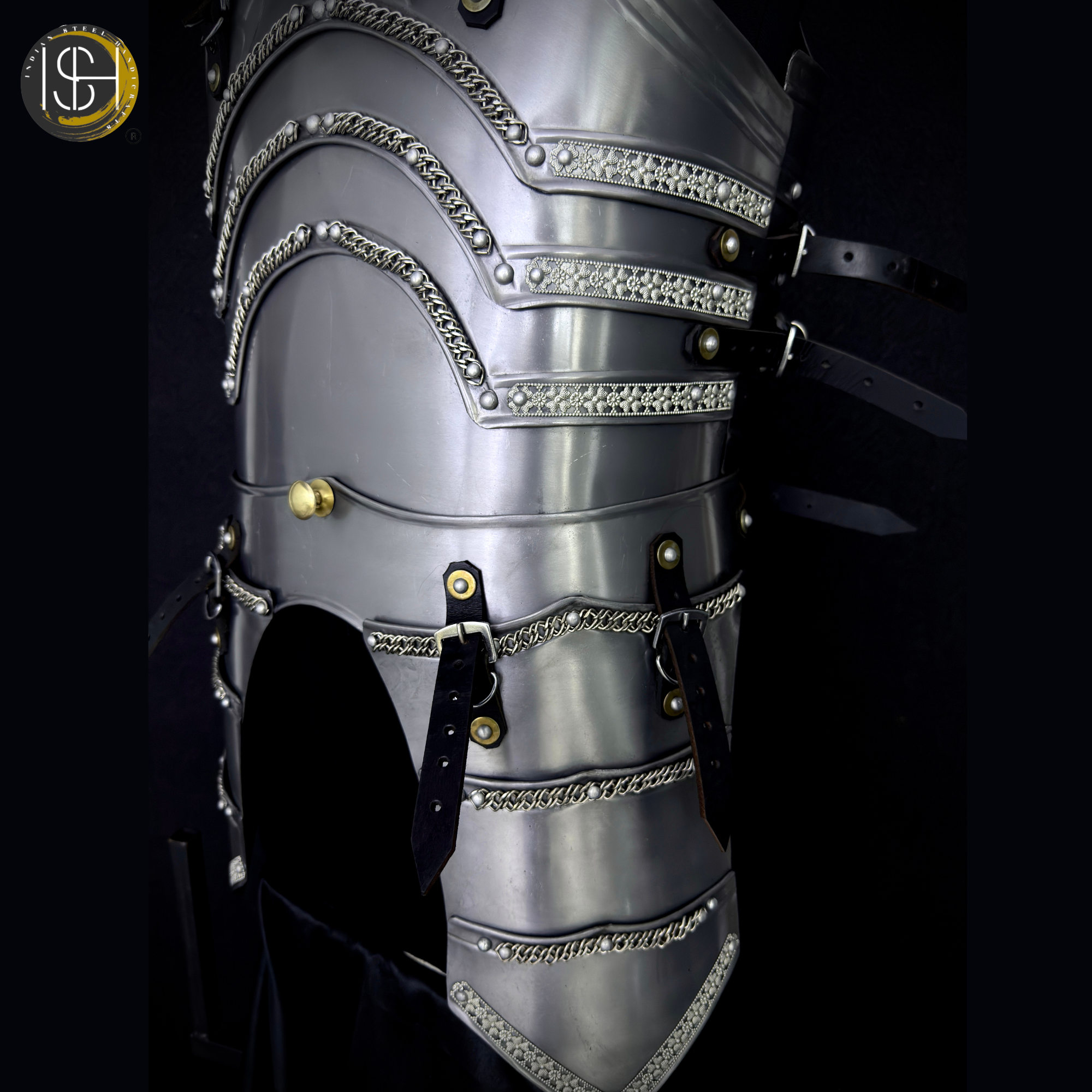 Handcrafted Medieval Gothic Knight Armor Set – Full Body Steel Battle Suit for Cosplay, LARP & Renaissance Festivals