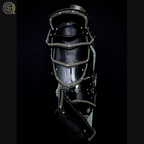 Women's Medieval Black Steel Armor Set with Chainmail Shoulders – Female Knight Costume, LARP Warrior Armor, Renaissance Battle Gear, Fantasy Cosplay Outfit