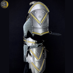 Handmade Chainmaille Skirt & Top Set – Medieval Armor Costume | Cosplay, LARP, Renaissance Fair Outfit ✨