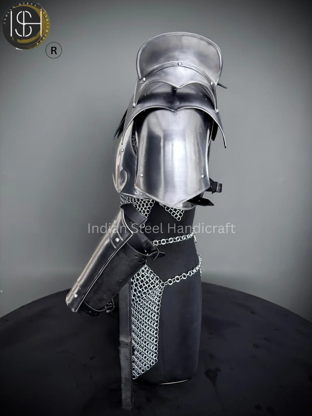 Steel Battlemistress Armor | Fantasy-Era Protective Gear for LARPing, SCA Combat & Immersive Cosplay Adventures ✨ ISH Collection