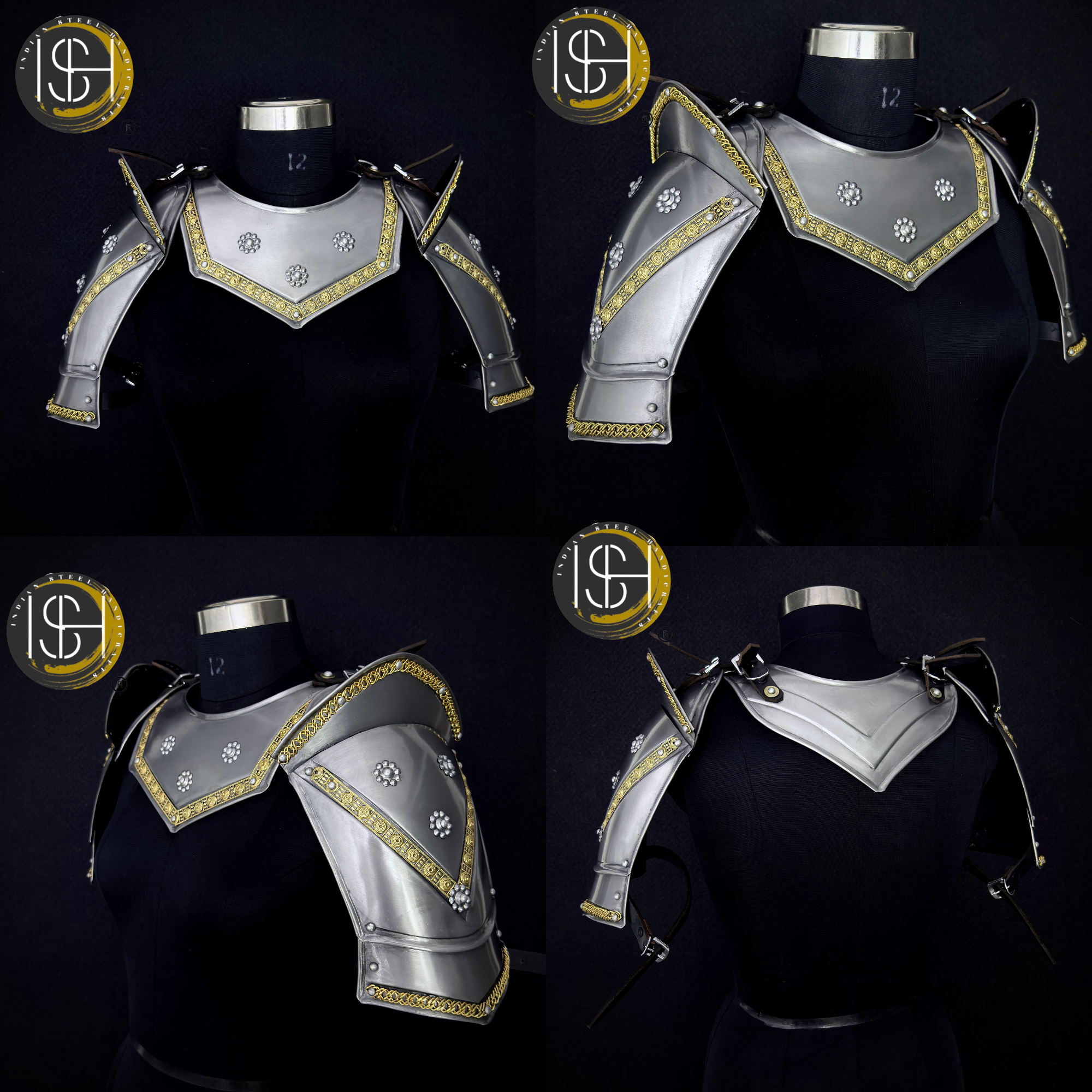 Handmade Chainmaille Skirt & Top Set – Medieval Armor Costume | Cosplay, LARP, Renaissance Fair Outfit ✨