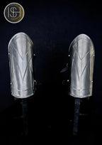 Handcrafted Chainmail Armor Ensemble – Gorget, Pauldrons, Bracers & Top ISH Collection