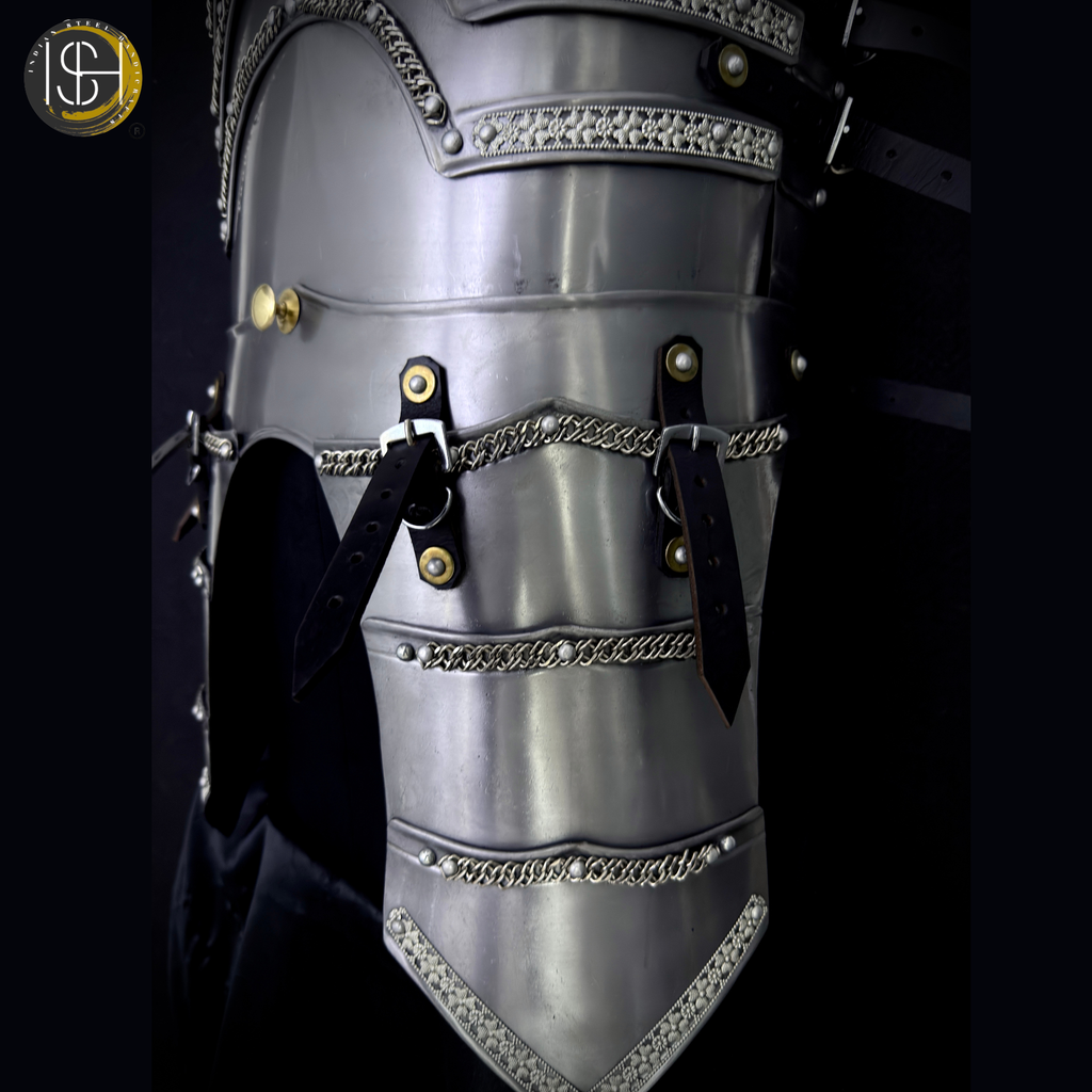 Handcrafted Medieval Gothic Knight Armor Set – Full Body Steel Battle Suit for Cosplay, LARP & Renaissance Festivals