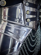 Brave Lady Armor Set ⚔️👑 Medieval Corset & Chainmail Skirt | Perfect for Cosplay, LARP & SCA ISH Collection