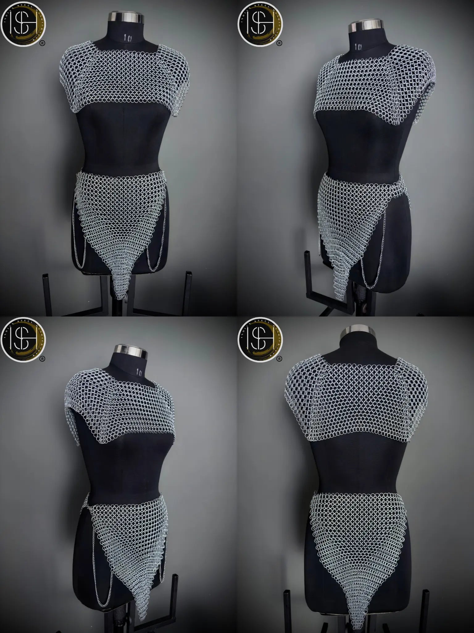 👸 Brave Lady Knight Armor 🛡️ Unleash Your Inner Warrior! Beautiful Breast Armor for Epic Medieval Fantasy Cosplay & LARP Events! ✨⚔️ ISH Collection