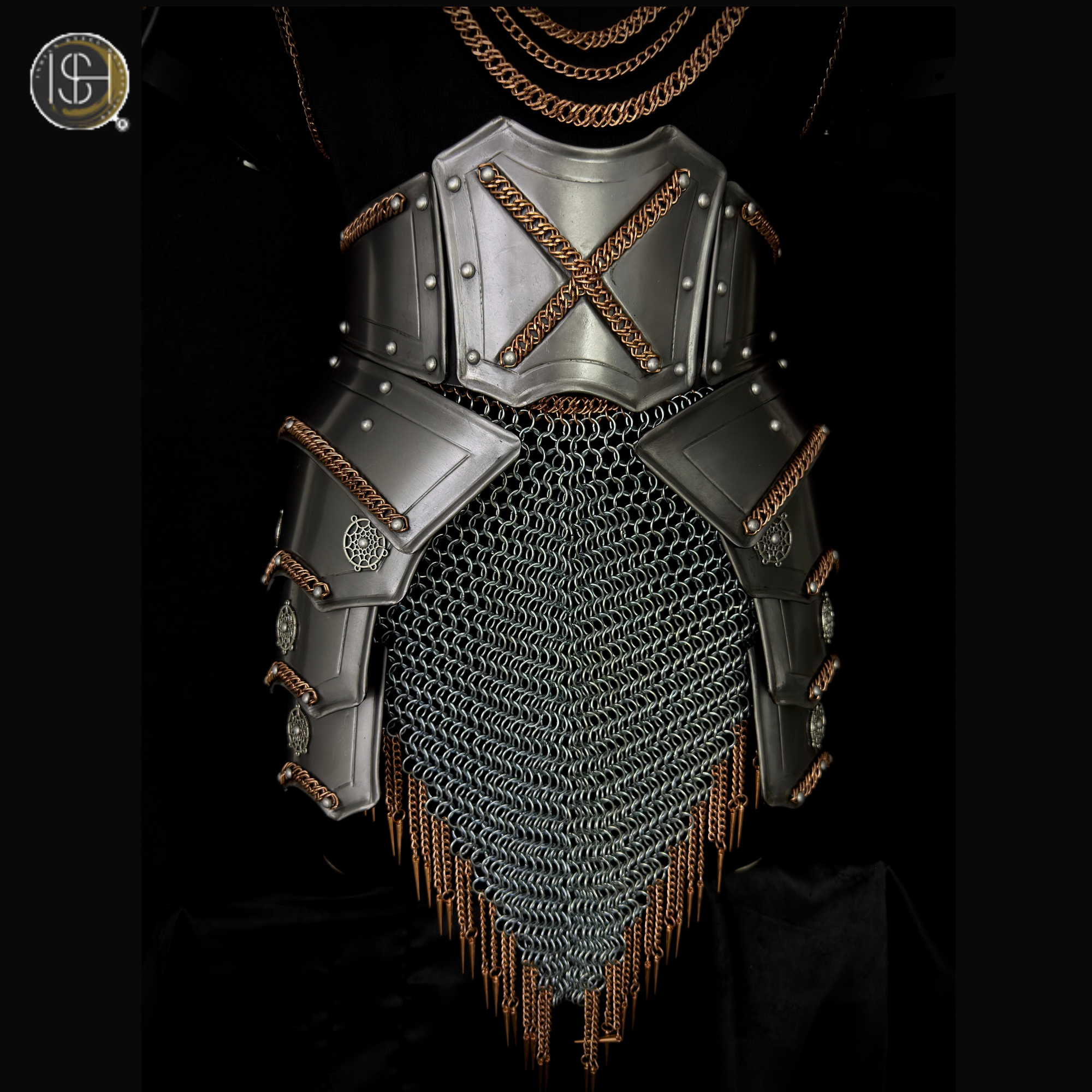⚔️ Fantasy Female Steel Armor Set 🛡️ | Medieval Lady Knight Costume for LARP, Cosplay & Renaissance Faire