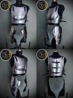 Lady Knight’s Forged Steel Armor | Mythic Medieval Ensemble for LARP Realms, SCA Events & Cosplay Journeys ✨ ISH Collection