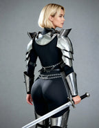 Noble Valkyrie Steel Armor – Women’s LARP Ensemble OathboundSteel