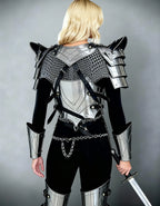 Platinum Knight Armor – Polished Steel Cosplay Suit OathboundSteel