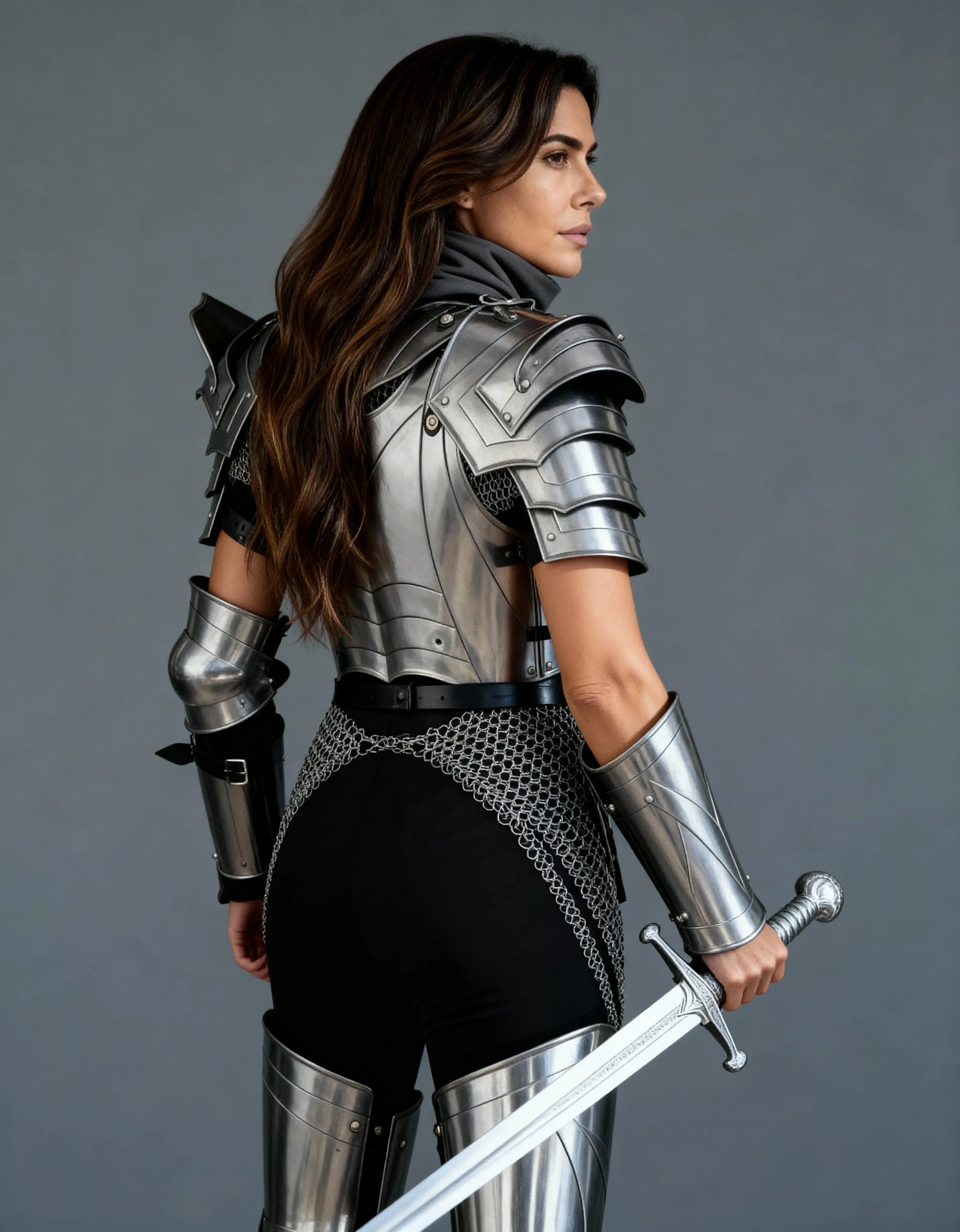Classic Steel Warrior Armor – Women’s LARP Battle Gear OathboundSteel