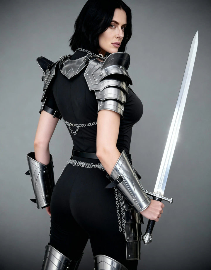 Chainmail & Plate Hybrid Armor – Battle Maiden Edition OathboundSteel