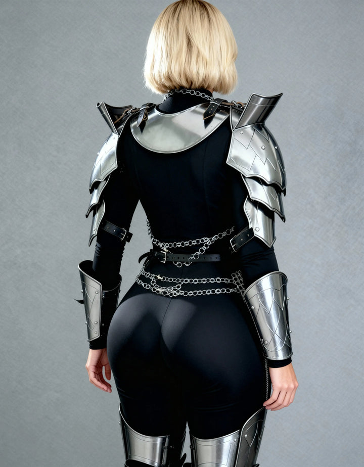 Noble Valkyrie Steel Armor – Women’s LARP Ensemble OathboundSteel