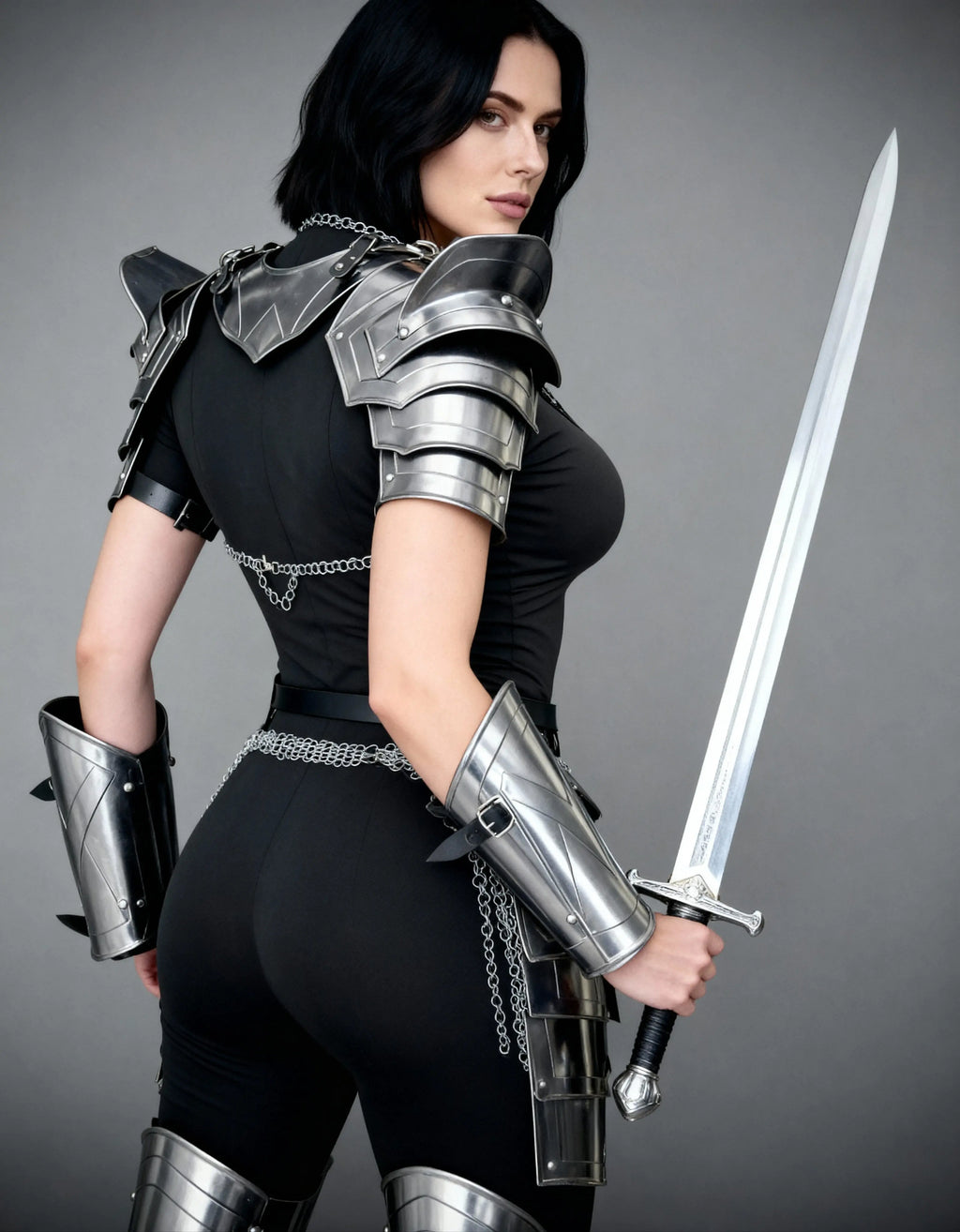 Chainmail & Plate Hybrid Armor – Battle Maiden Edition OathboundSteel