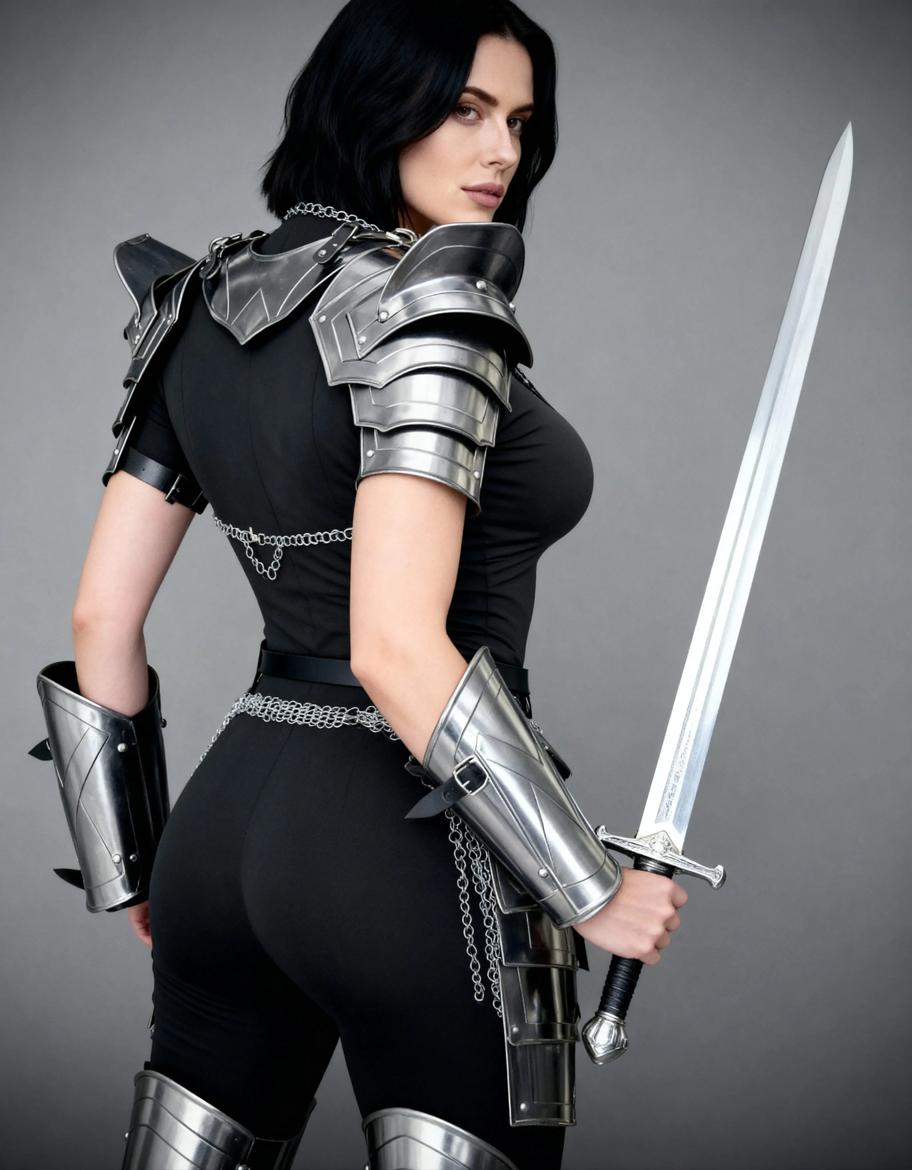 Chainmail & Plate Hybrid Armor – Battle Maiden Edition OathboundSteel