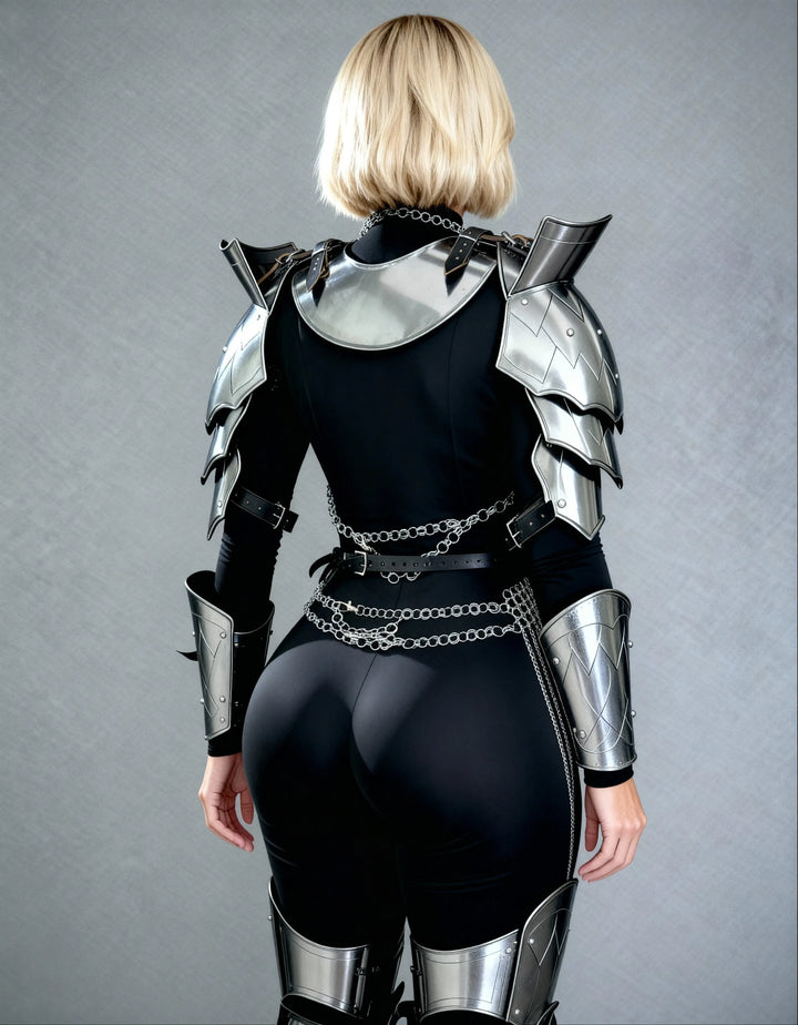 Noble Valkyrie Steel Armor – Women’s LARP Ensemble OathboundSteel