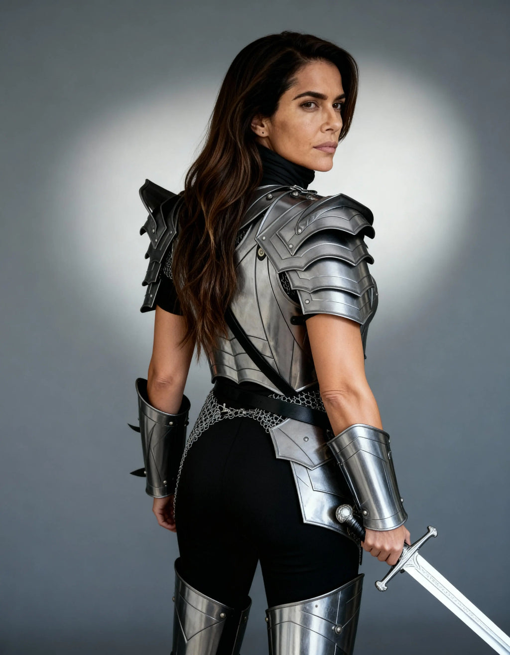 Classic Steel Warrior Armor – Women’s LARP Battle Gear OathboundSteel