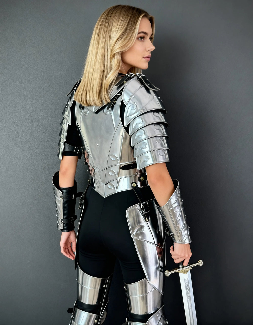 Royal Guardian Steel Armor – Women’s Full Suit OathboundSteel